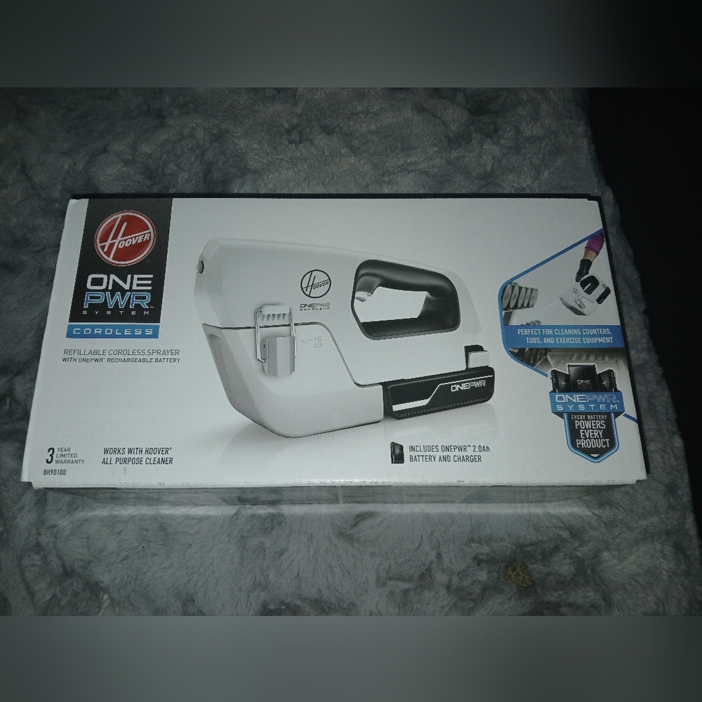 Refillable cordless sprayer